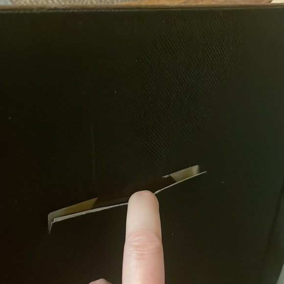 Never used, velvet, floral, middle square cutout display scrapbook. Very soft. - Picture 11 of 13